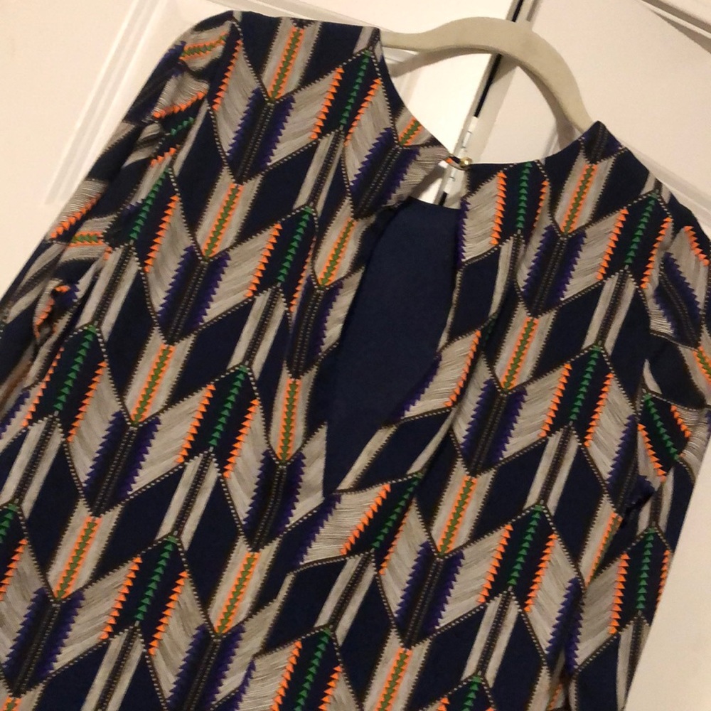 Geometric Print Dress by Everly